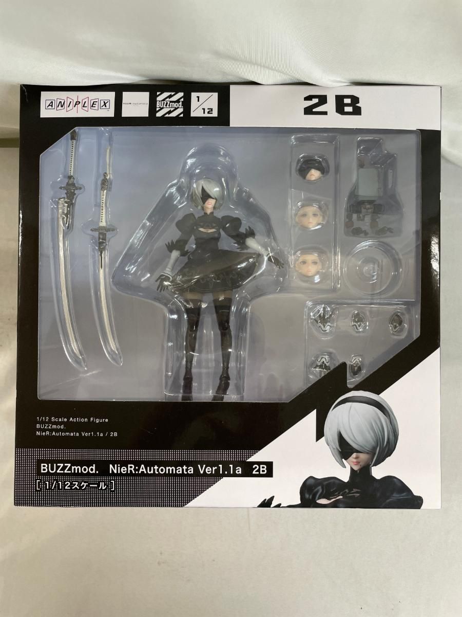 BUZZmod. 2B NieR Automata Ver1.1a 1|12 アクションフィギュア
