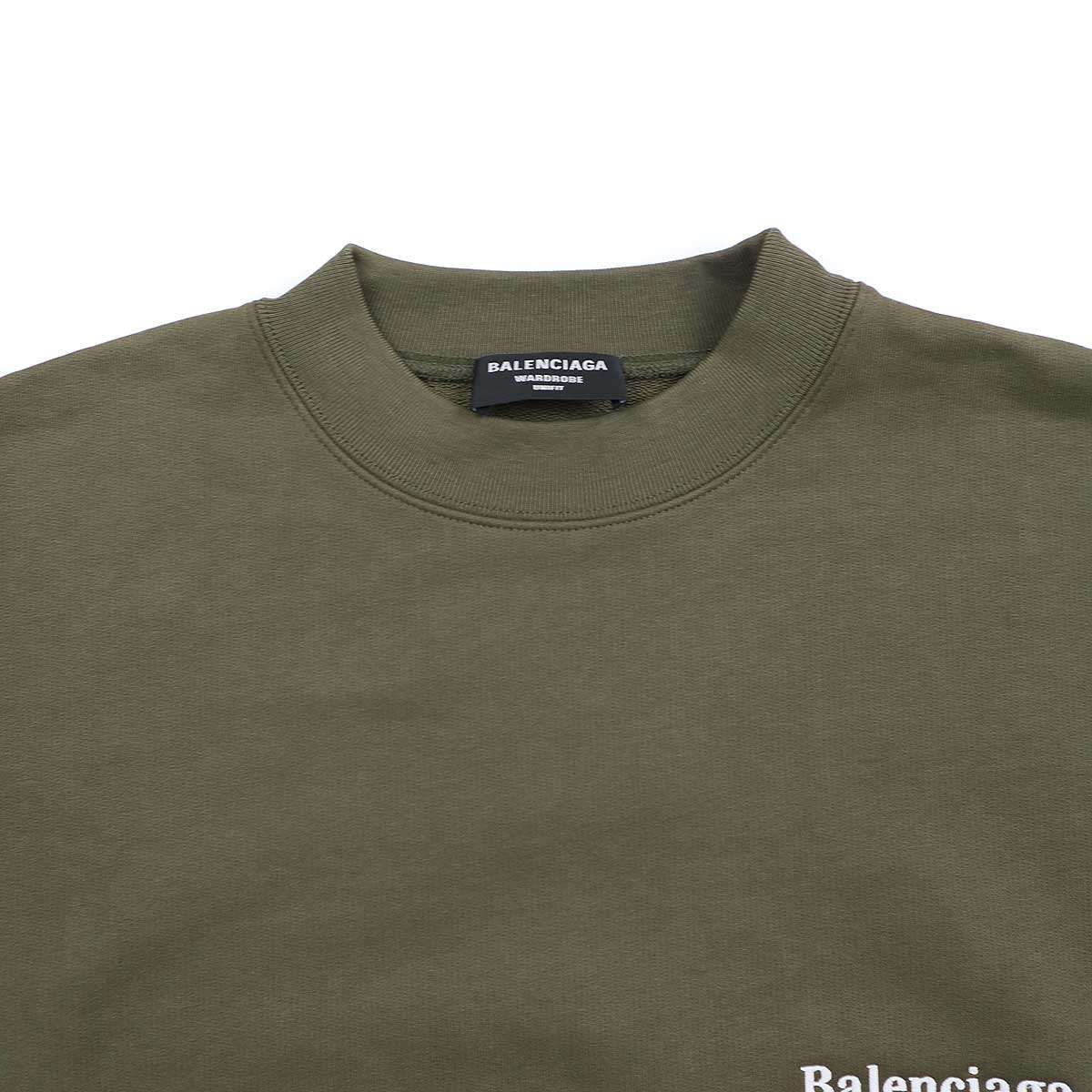 BALENCIAGA バレンシアガ キャンペーンロゴスウェットトレーナー