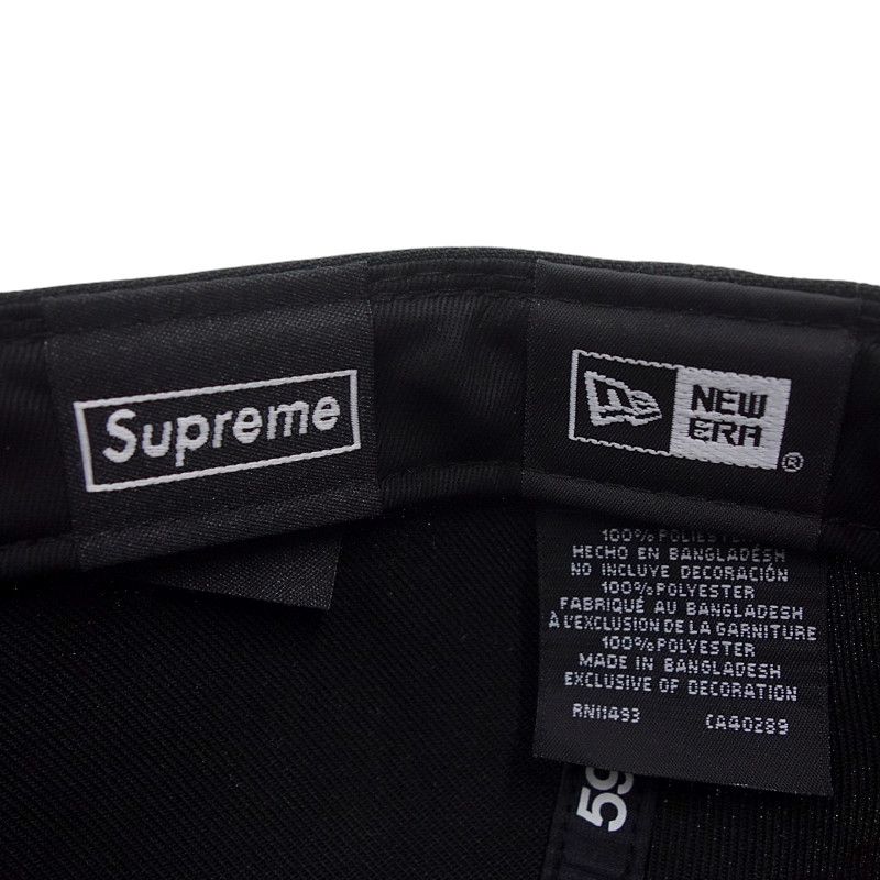 ☘️ シュプリーム|SUPREME 24AW Mister Cartoon New Era キャップ ブラック サイズ ユニセックス60.6cm