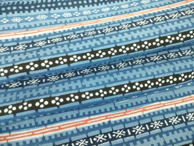 平和屋着物▽上質な小紋 単衣 横段文 正絹 逸品 DAAT9232az - メルカリ