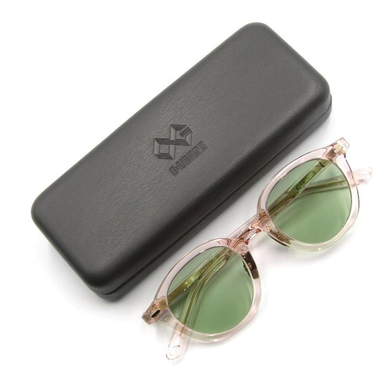 OG×OLIVER GOLDSMITH オージーバイオリバーゴールドスミス メガネフレーム Re LEEDS 45 度入り C PINK クリアピンク61002471