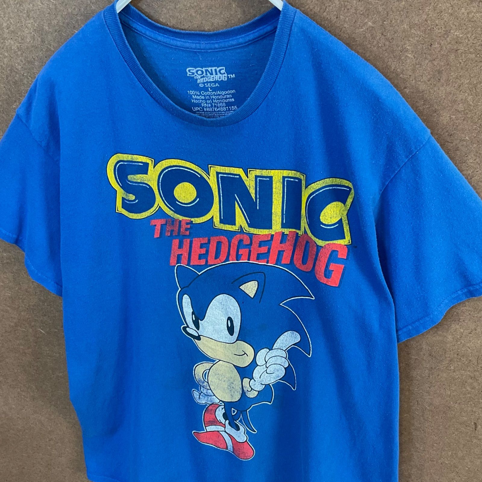 ソニック ザ ヘッジホッグ Tシャツ Lサイズ SONIC THE HEDGEHOG