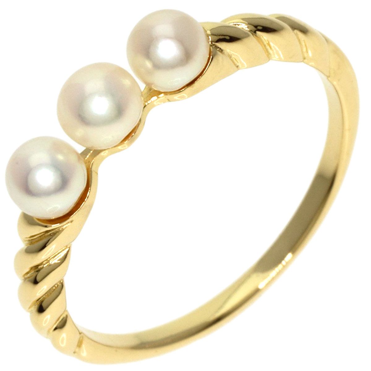 MIKIMOTO ミキモト ベビーパール 真珠 リング・指輪 K18YG