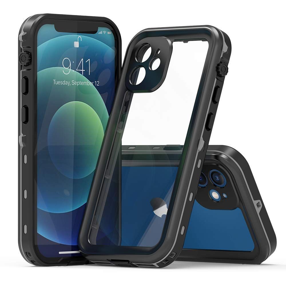【人気商品】耐衝撃 ワイヤレス充電対応 クリア前カバーと透明バックカバーの組み合わせ 耐衝撃 magsafeクリアケース 防雪 カバー 防塵 ストラップ付き 米軍MIL規格取得 防水 アイフォン12 キ