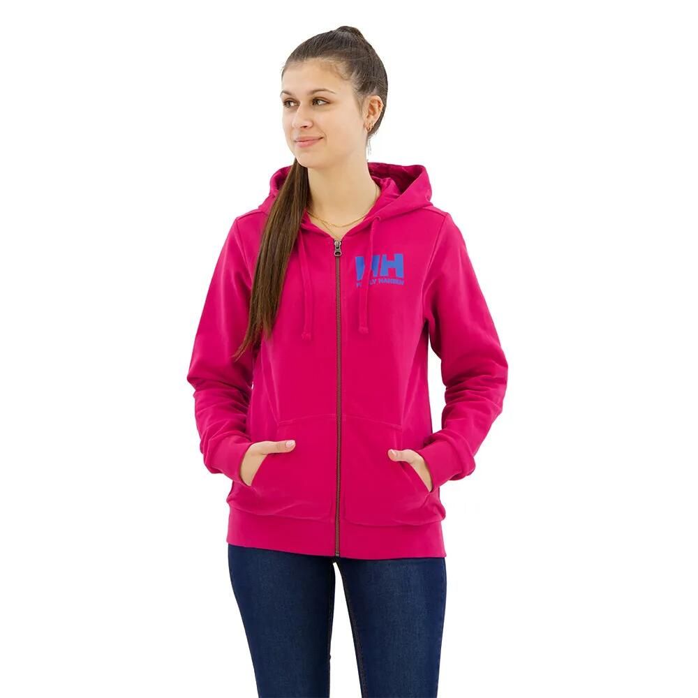 お取り寄せ ２～４週間で発送 ヘリーハンセン ロゴ 2.0 フルジップ スウェットシャツ レディース Magenta 2.0 t HELLY HANSEN Logo 2.0 full zip sweatshirt t