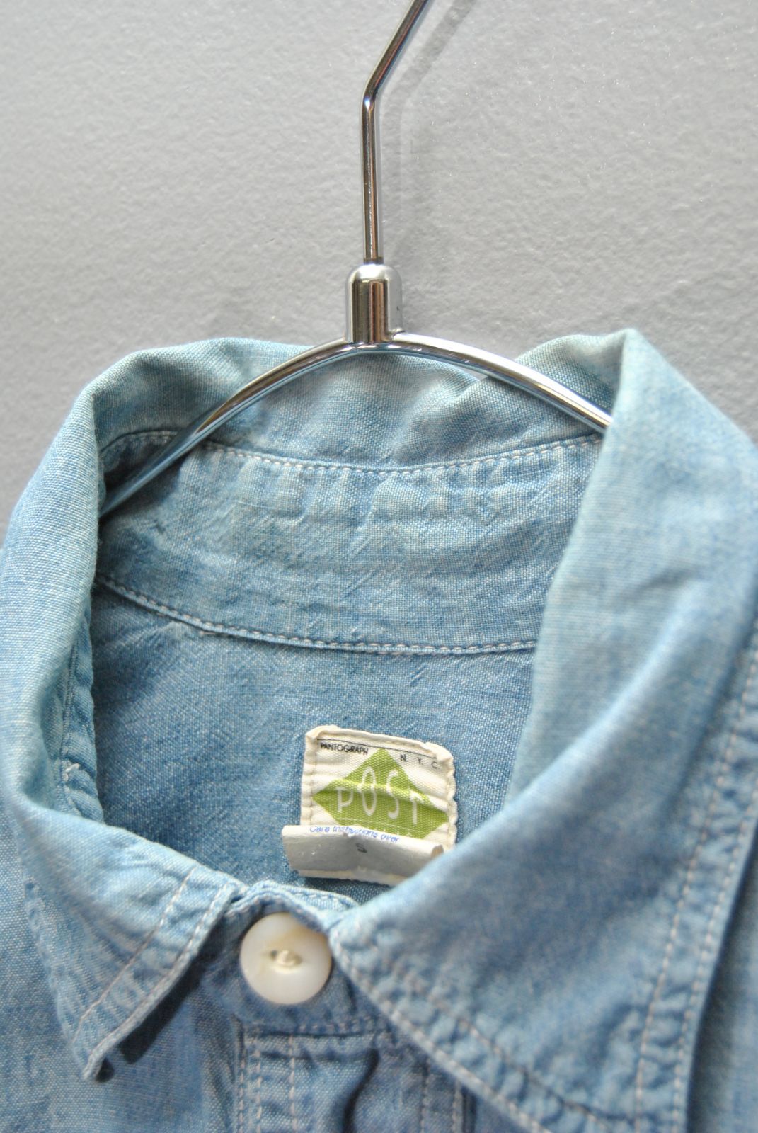 ポストオーバーオールズ初期緑タグ 90'sエンジニアジャケットUSA製 POST O'ALLS(ポストオーバーオールズ) Engineer's Jacketデニム