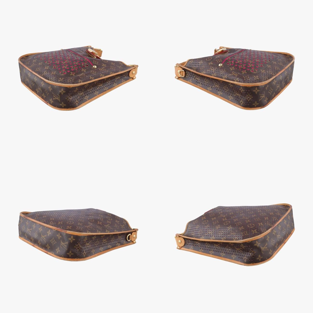 Vuittonミュゼットモノグラム ブラウン系×フューシャモノグラム