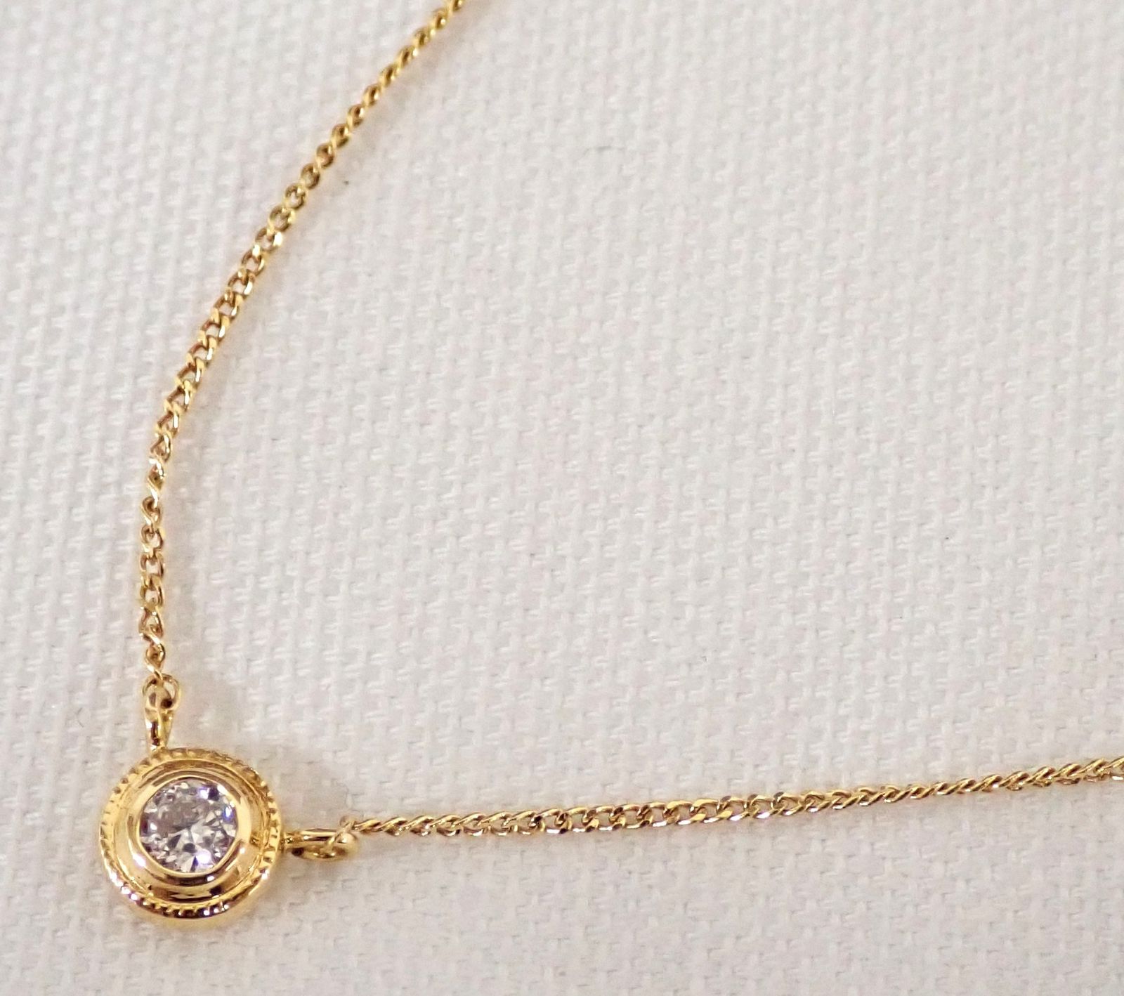 4°C ヨンドシー　美品　k18 18金　ダイヤネックレス　ライン　華奢 4°c k18 ピンクゴールド ネックレス」の人気商品一覧 | 安い商品