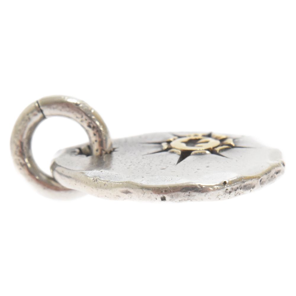 goro's (ゴローズ) 印台ズレ たたきメタル 小 ネックレストップ