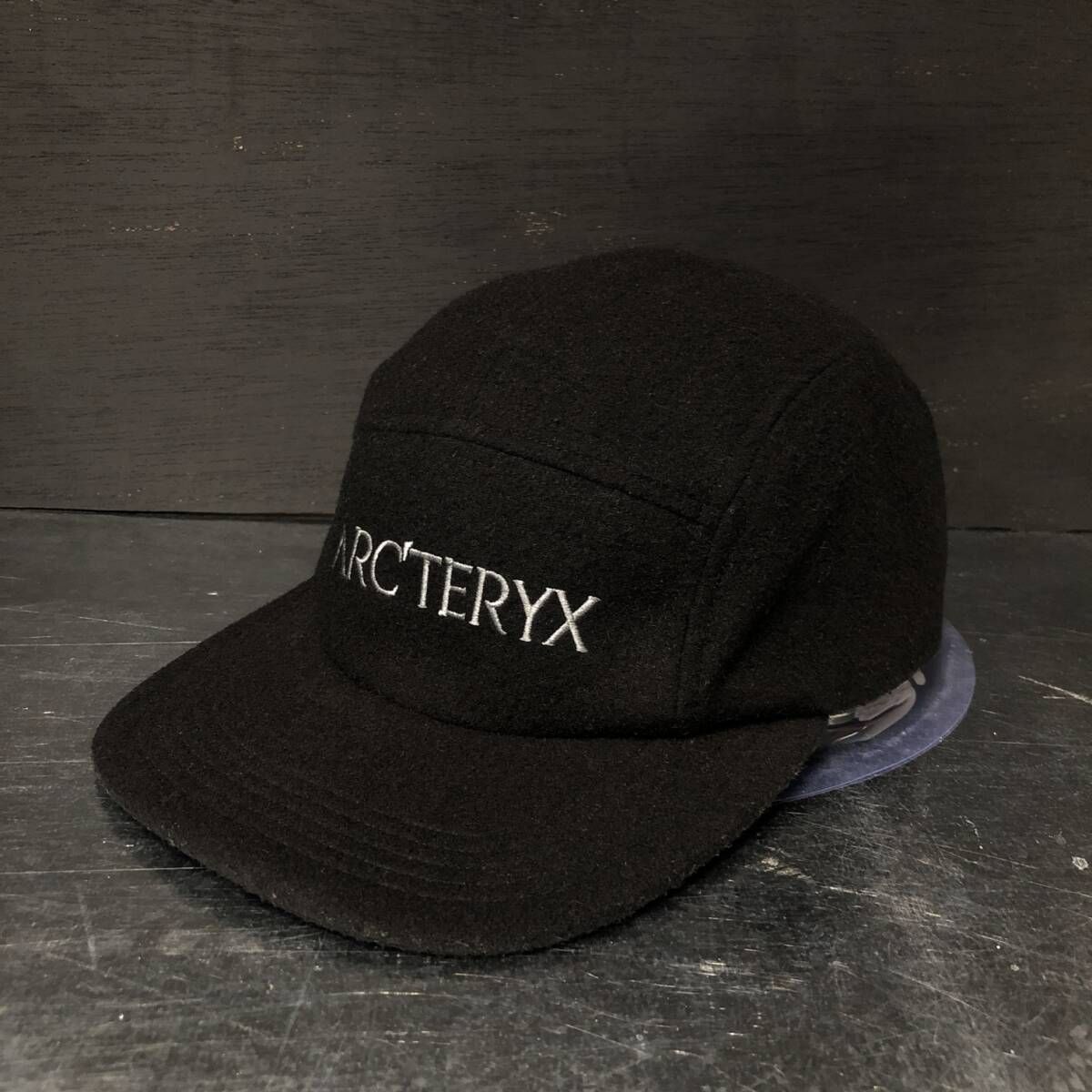 GQ535◇ARC'TERYX : 5Panel Wool Hat◇黒 アークテリクス 5パネルウールハット キャップ