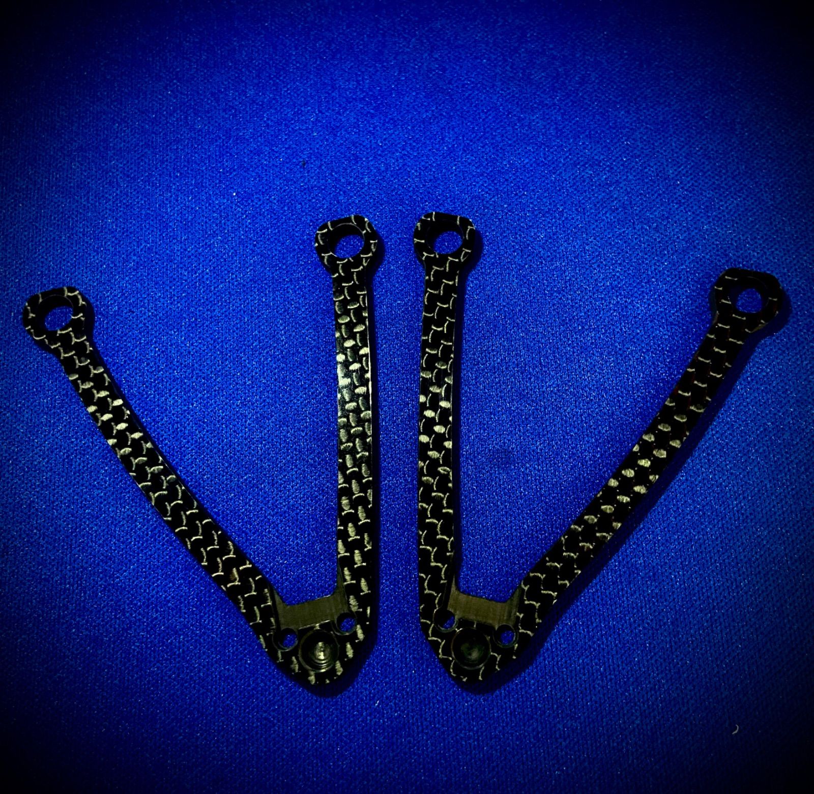 オーソマ AWESOMATIX A800 サスペンションアーム セット 蕨山Carbon