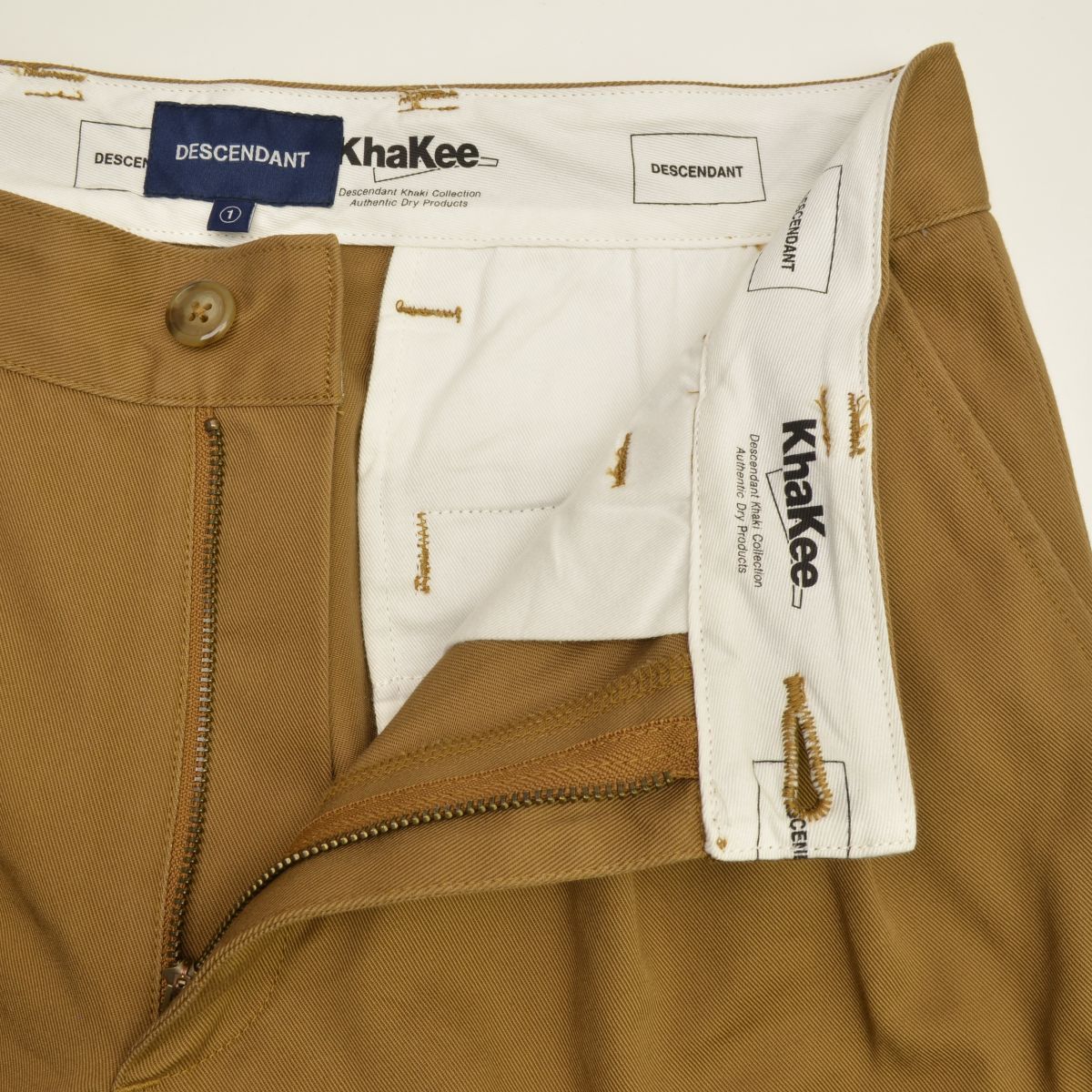 DESCENDANT】25SS 251WVDS-PTM01 DC-3 ORGANIC COTTON TWILL