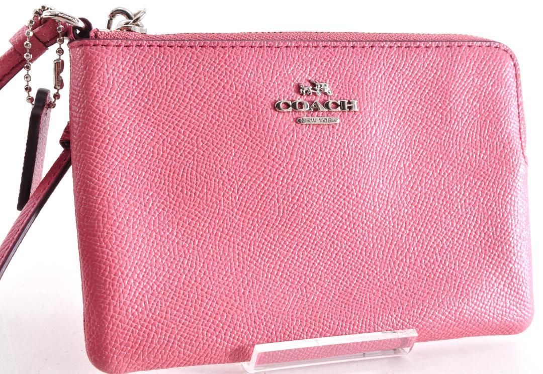 未使用】coach ピンク色 ポーチ/財布