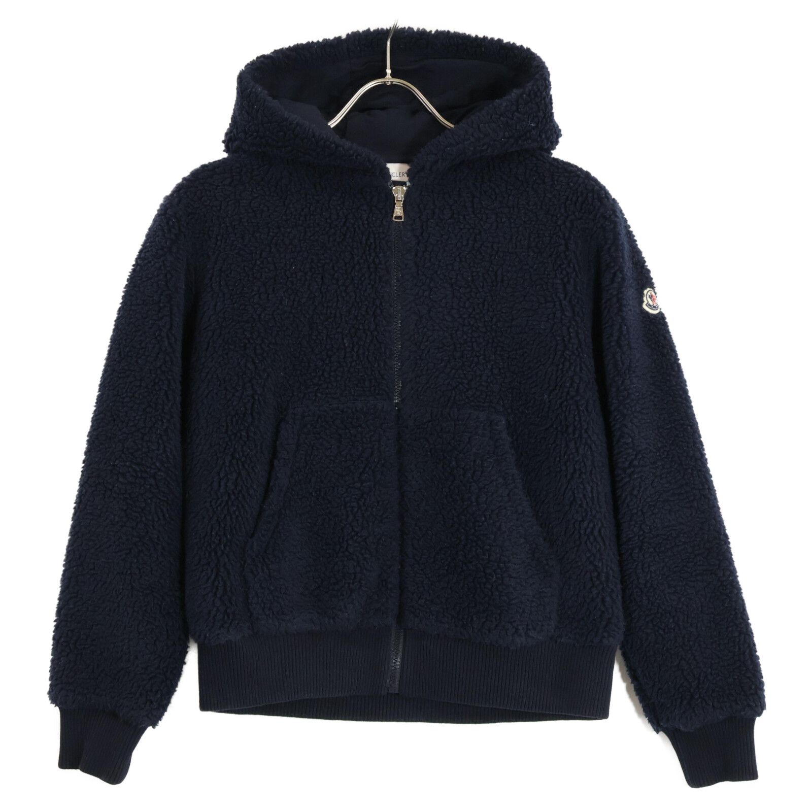 MONCLER モンクレール 24年 FELPA ZIPPATA CON ﾈｲﾋﾞｰ ﾎﾞｱﾊﾟｰｶ 14 A
