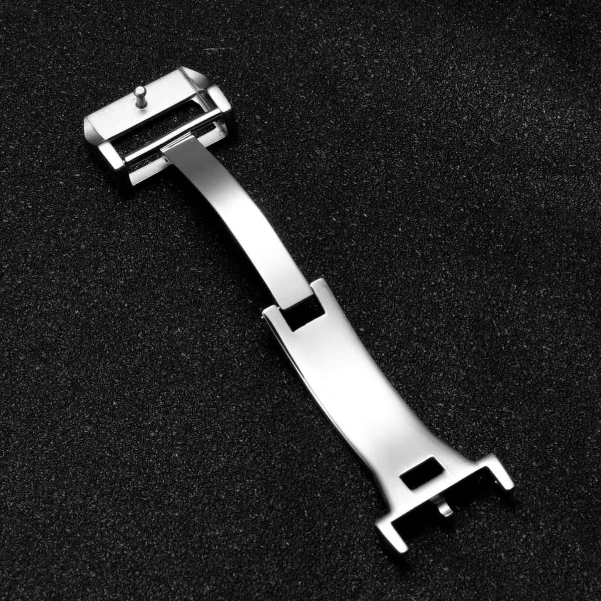 Amazon.co.jp: [Nywing] 18mm IWC尾錠 Dバックル スチール