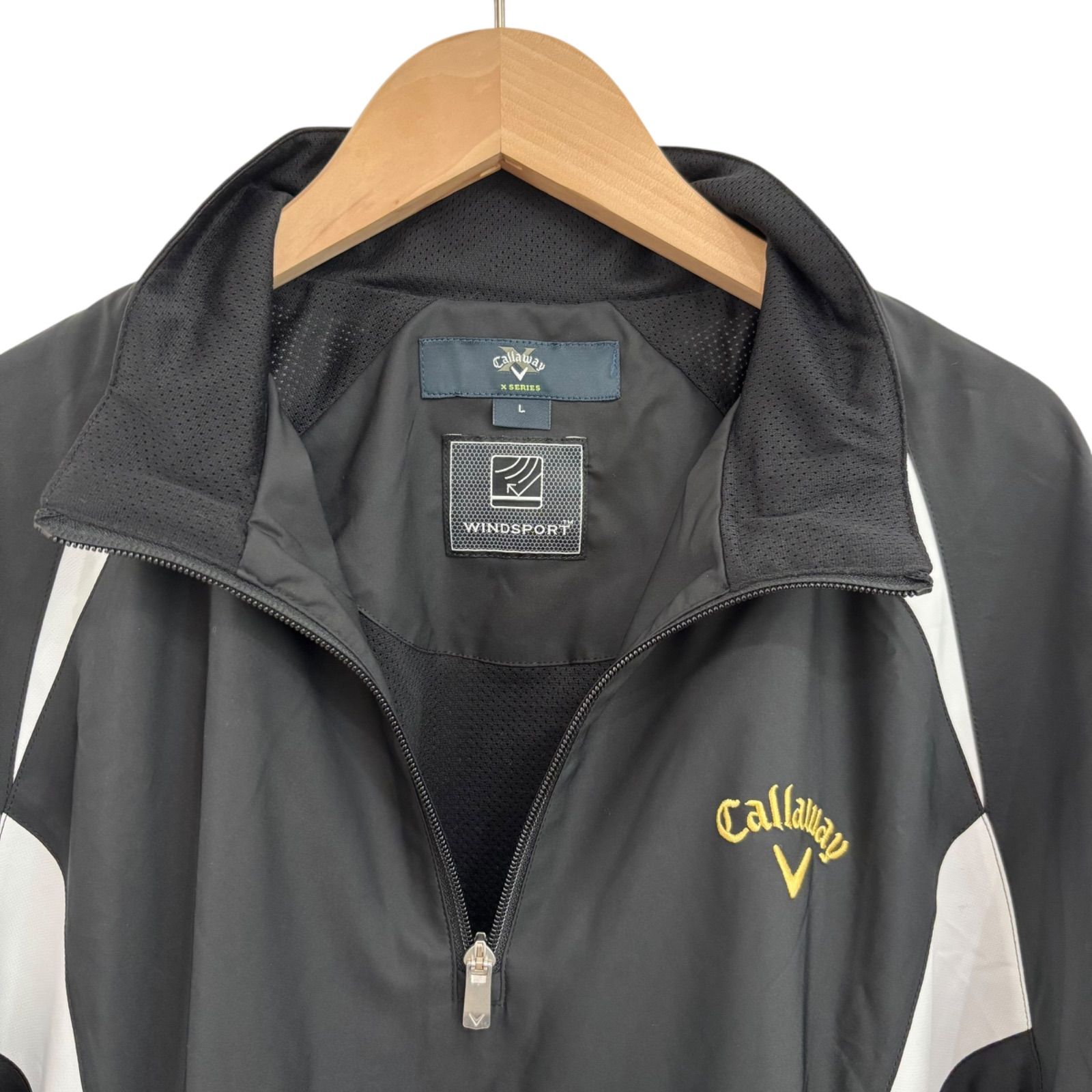 TR9 Callaway キャロウェイ ハーフジップ 半袖ウィンド TR9 Callaway キャロウェイ ハーフジップ 半袖ウィンド