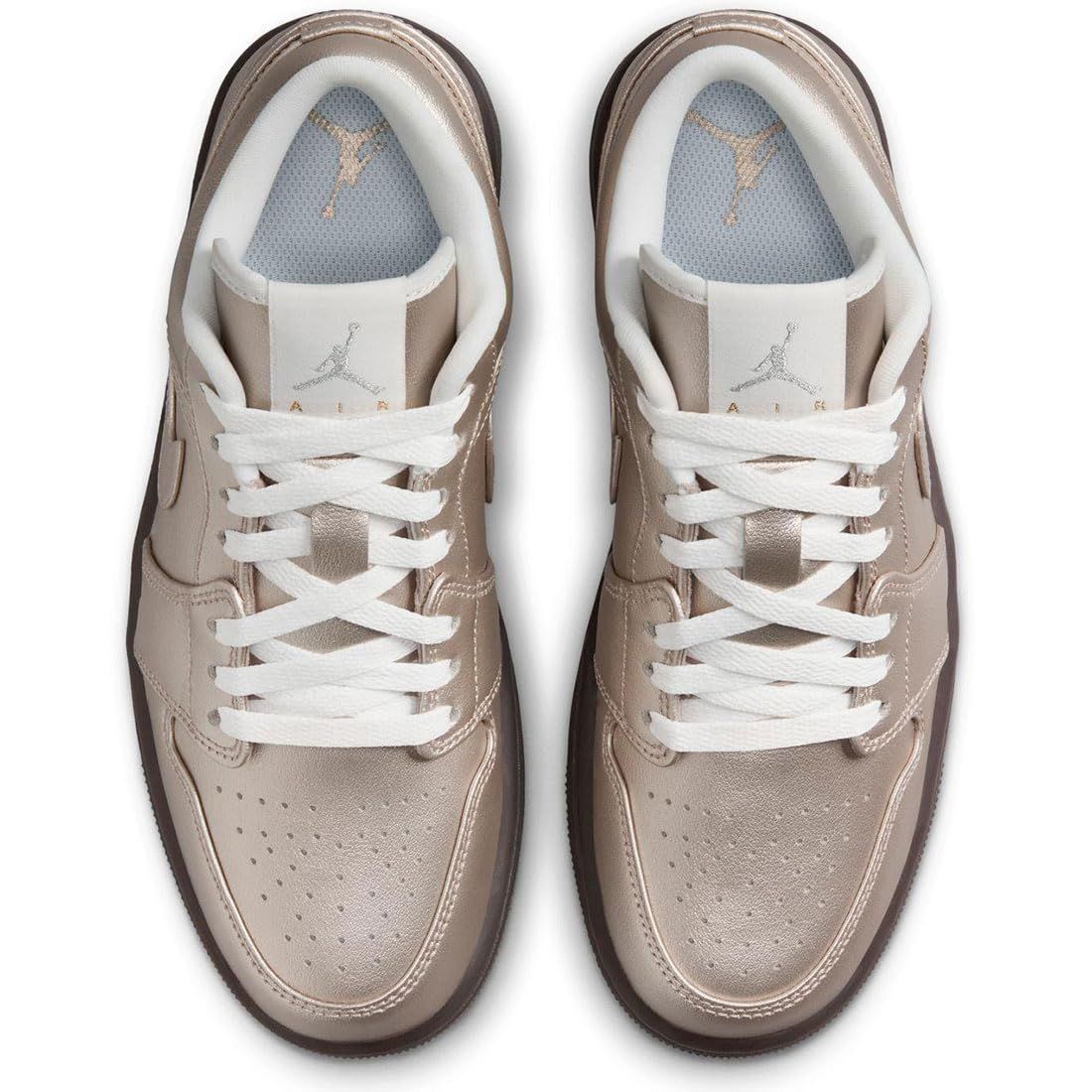 ナイキ エア ジョーダン 1 ロー SE W AIR JORDAN 1 LOW SE メタリックジンク|サミットホワイト HQ3529-099 24.5cm 24.5 cm KIN-KAAI_COM