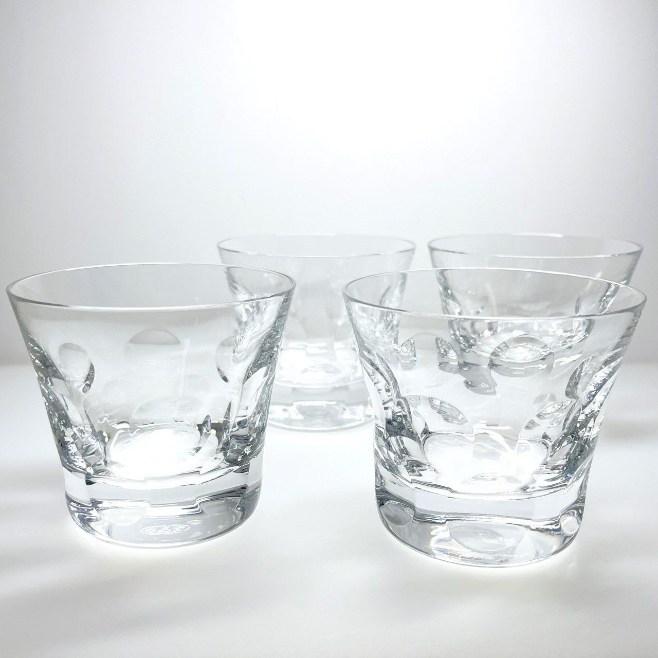 値下げ！Baccarat バカラ ベルーガ タンブラー 4客セット クリスタル  