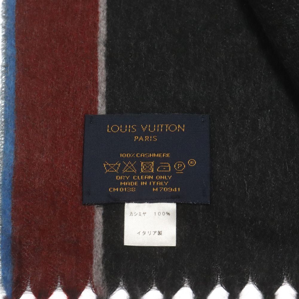LOUIS VUITTON (ルイヴィトン) LVロゴ カシミヤ ストール