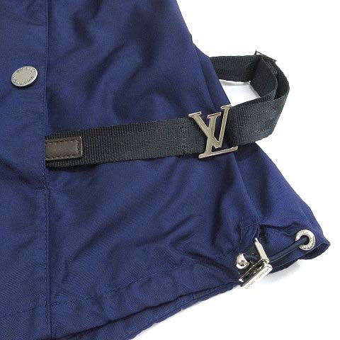 ルイヴィトン LOUIS VUITTON コットン ナイロン バイカラー パーカー 
