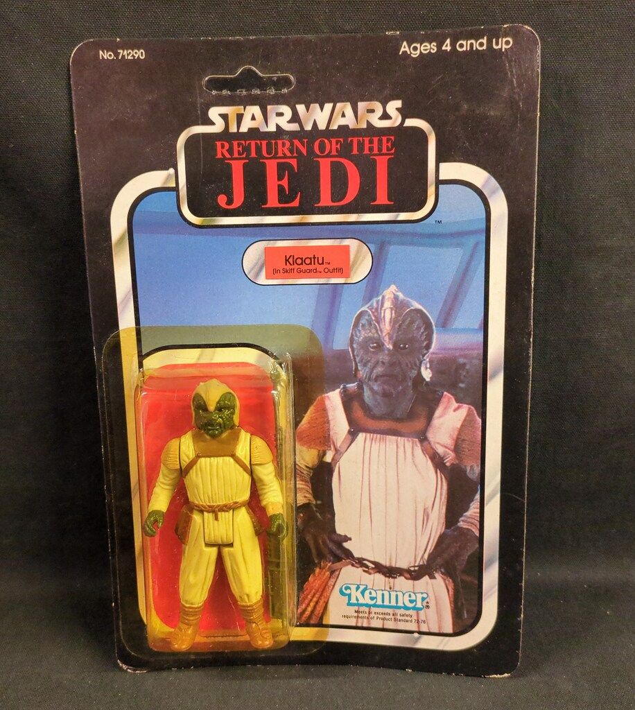 KENNER (オールド) (77バック) ACTION FIGURES KLAATU (IN SKIFF GUARD OUTFIT) 3.5インチ
