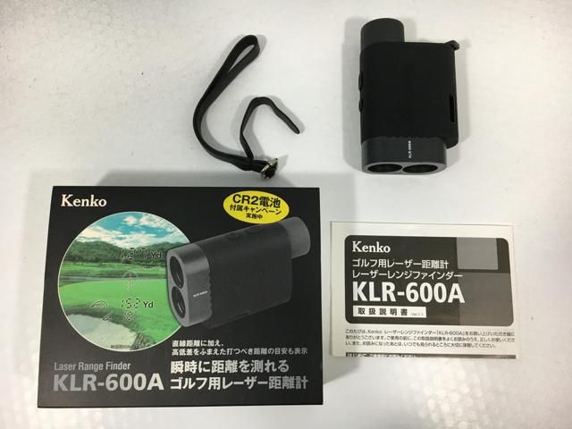 【中古ゴルフ用品】ケンコー レーザー距離計 レーザーレンジファインダー KLR-600A