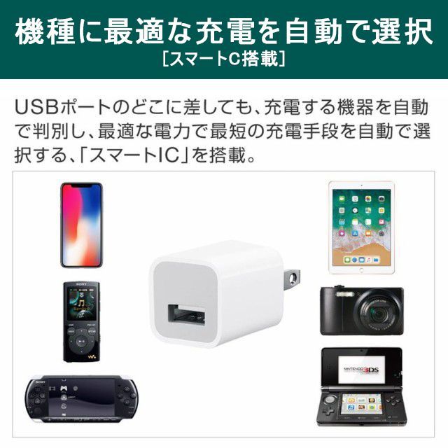 USB/AC アダプター iPhone 14 充電器 iPhone 純正品質アダプター