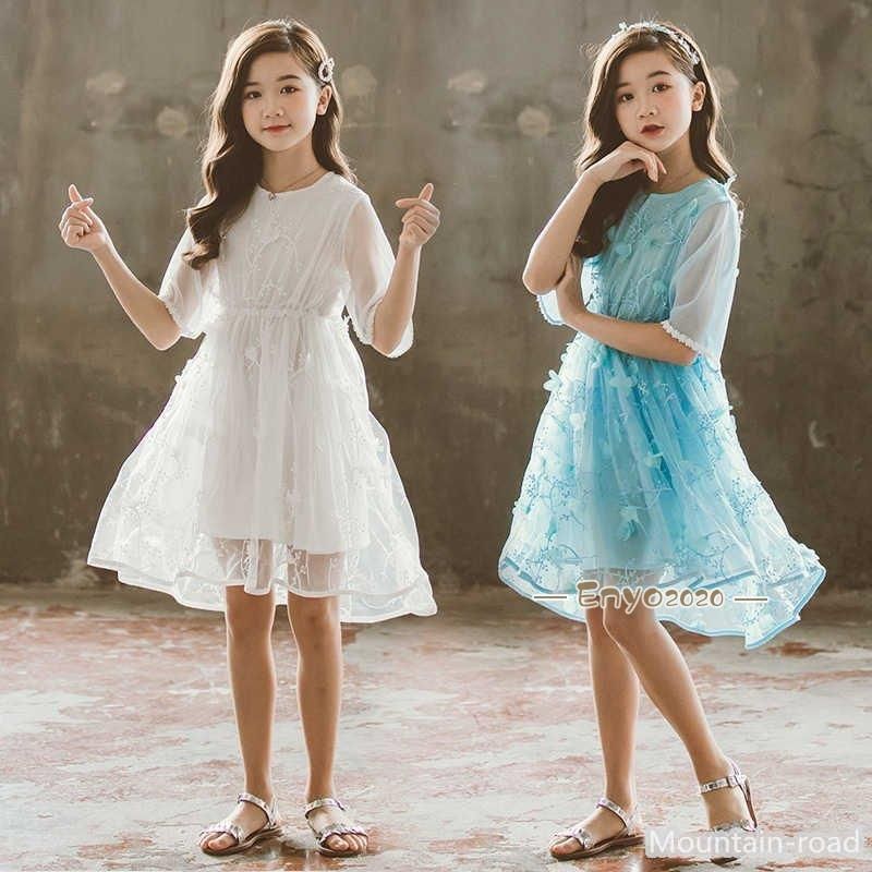子供ドレス 発表会 結婚式 夏 子供 キッズ 花タップリ 半袖 ドレス ワンピース パーティードレス 入園式 七五三 花童 フォーマル ピアノ発表会 女の子 110-160CM