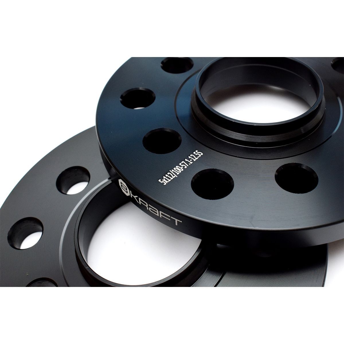 8KRAFT VW ザ ビートル ハブ付 スペーサー 12.5ｍｍ 5H-100 112 φ57.1 ワイトレ PCD100 112 5穴 ハブ径 φ57.1 ワイドトレッド FFCRYSTALESIA_COM