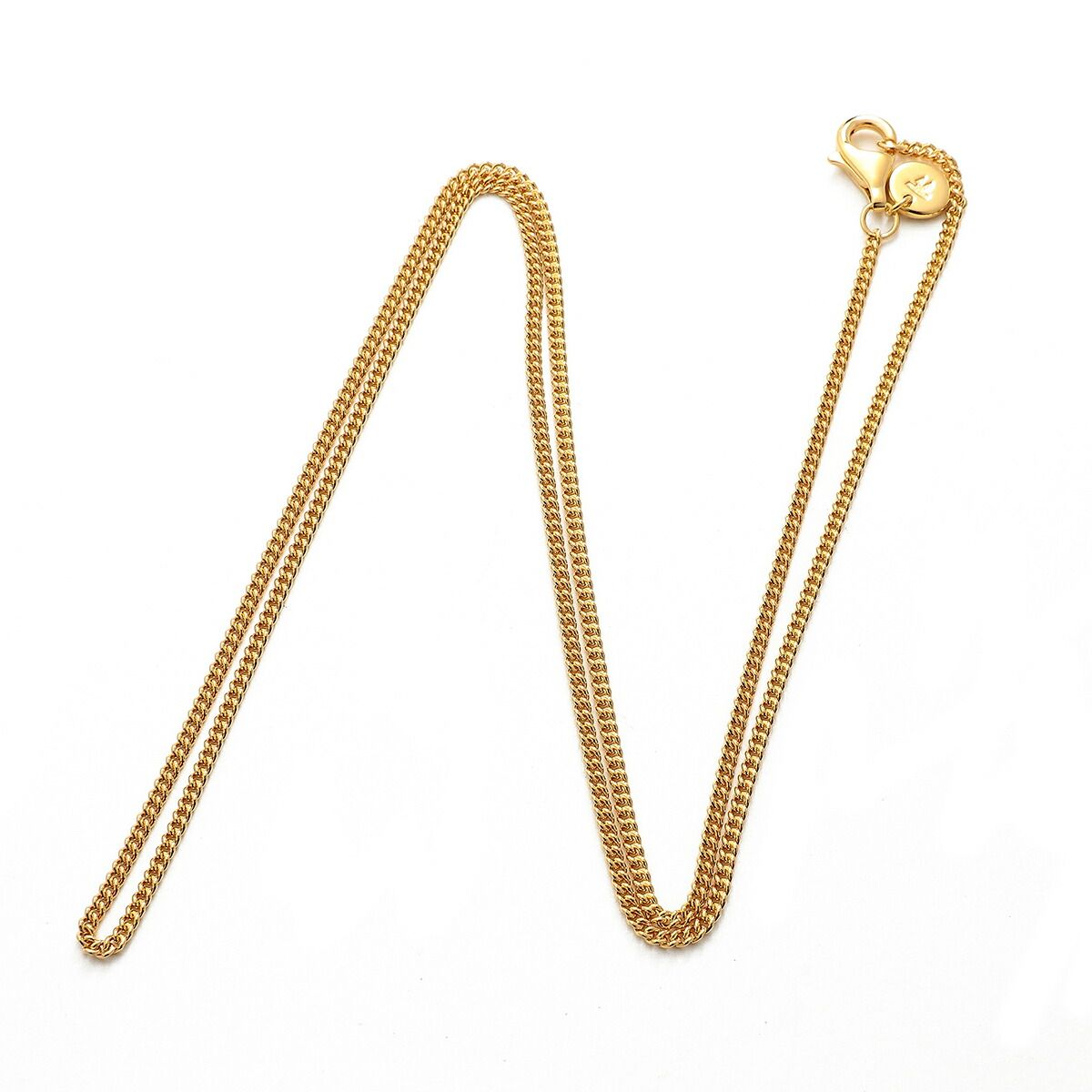 新品 トムウッド TOMWOOD ネックレス Curb Chain Slim Gold ゴールド 
