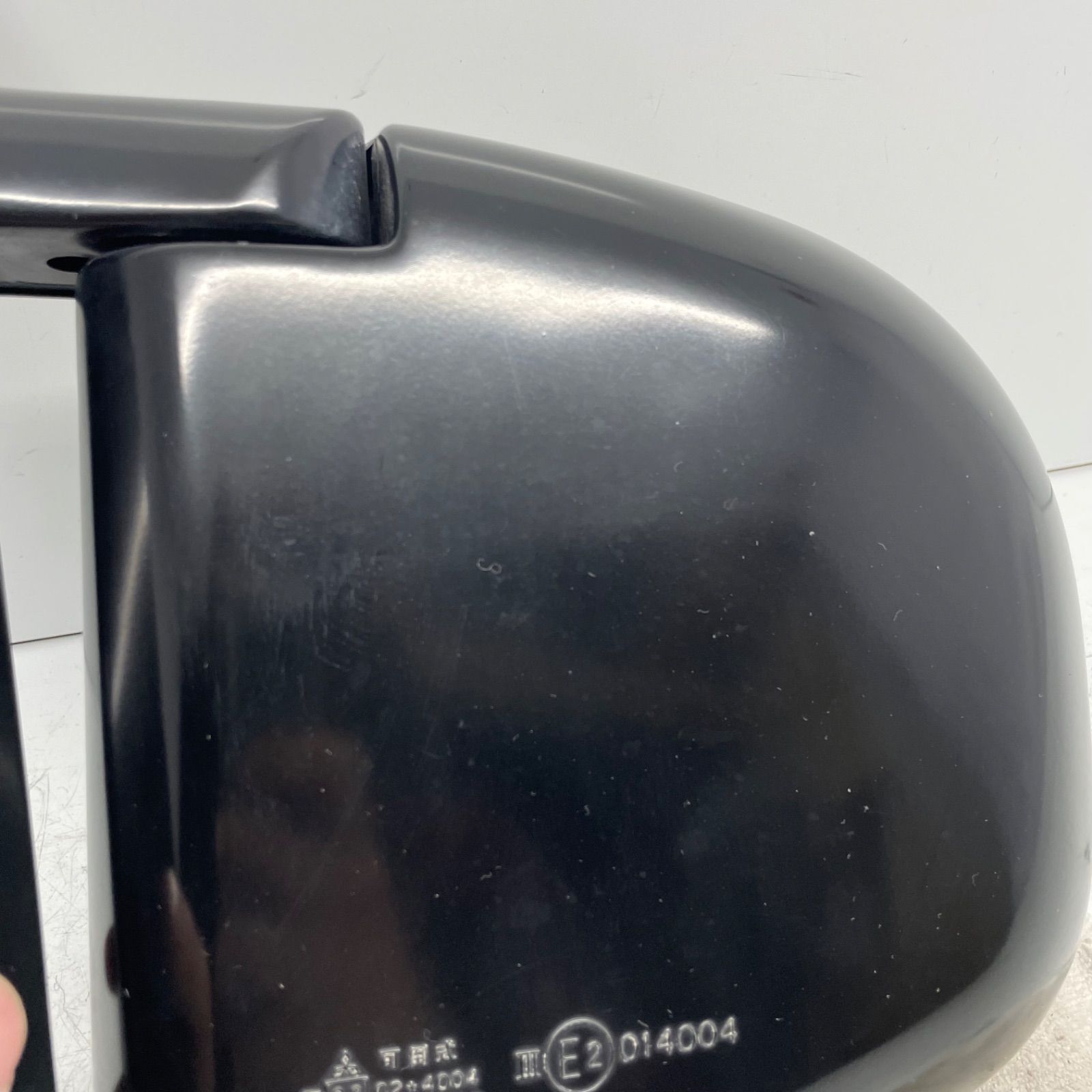 三菱 PE8W デリカ スペースギア 純正 ドアミラー サイドミラー 左側 
