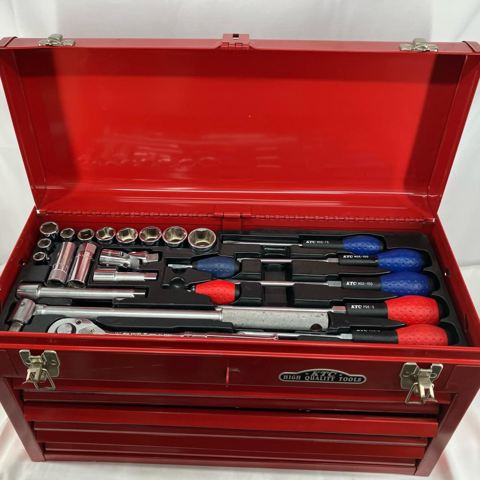 KTC ケーティーシー KTC 45点 工具セット SKX1203 レッド ケース付き
