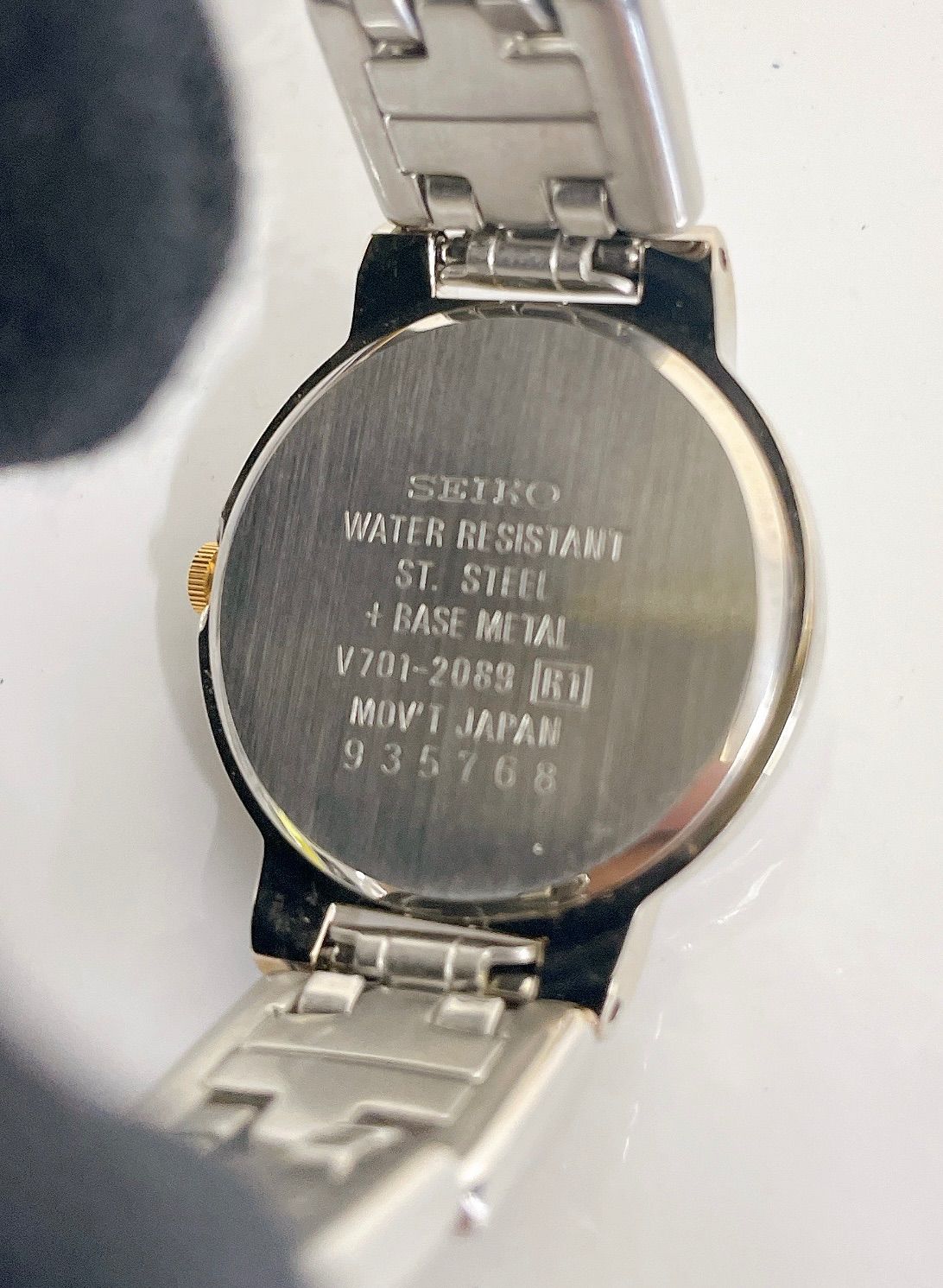 【美品】 SEIKO 腕時計 ブレスウォッチ 1E20-6160 楽天市場】SEIKO【セイコー】1E20-6160 クオーツ 電池式 腕時計