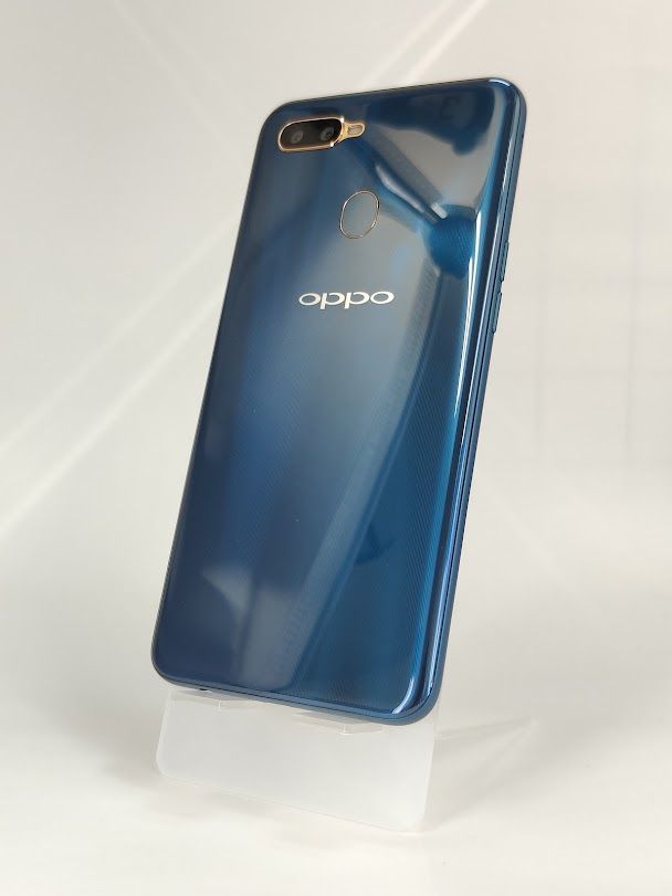 中古】OPPO AX7 ブルー 64GB SIMフリー - メルカリ