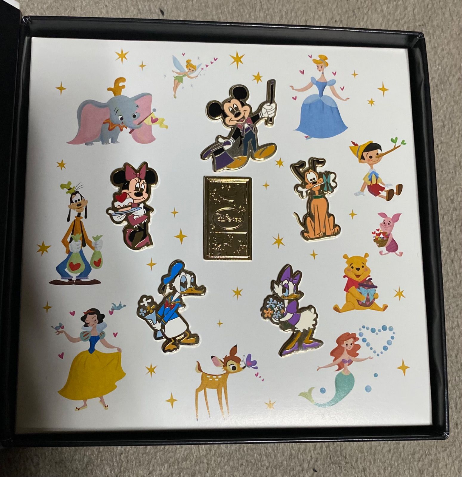 新品未使用品】ウォルト ディズニー 110周年 ピンズセット