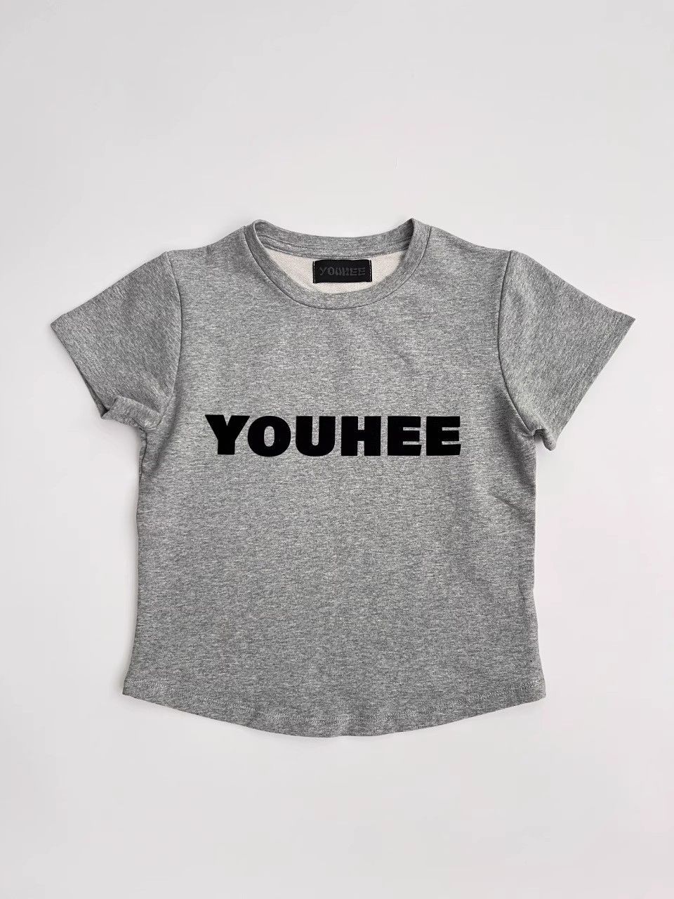 ロゴプリントクロップドTシャツ