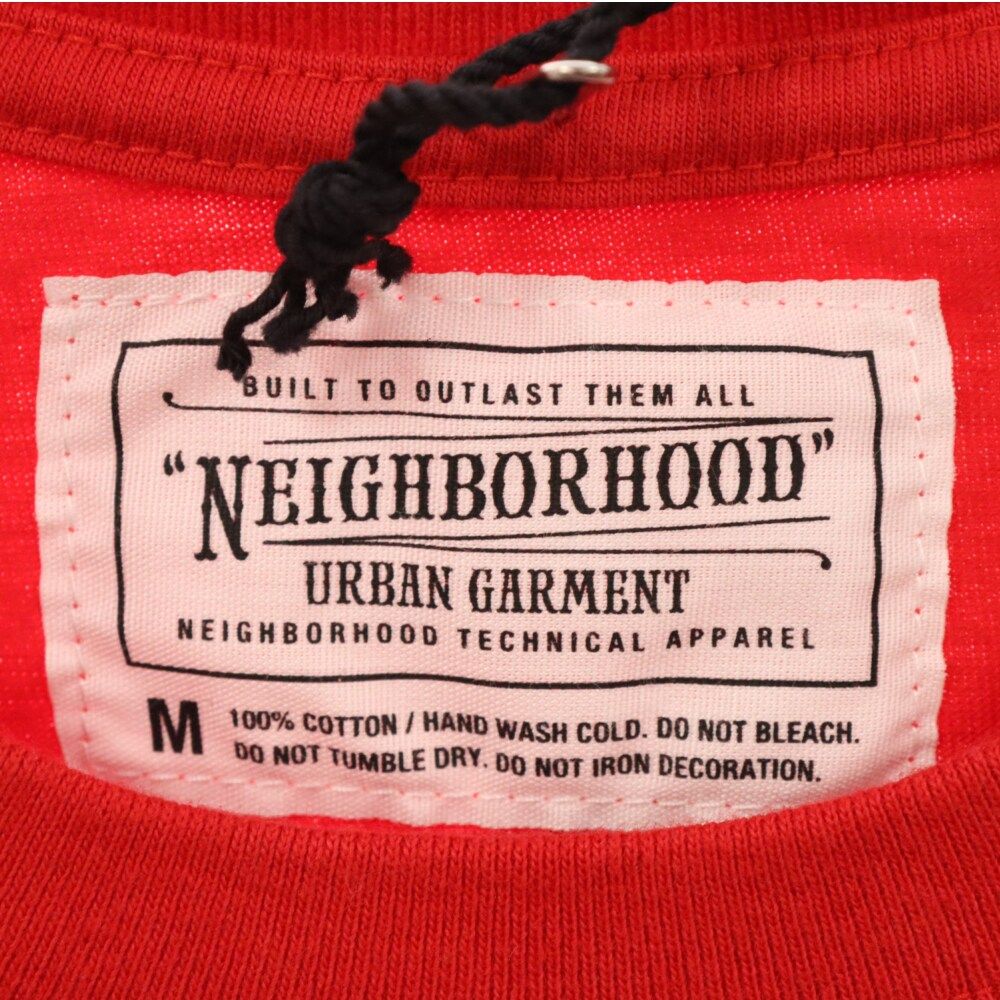 NEIGHBORHOOD ネイバーフッド フロッキープリント   ロンT　M NEIGHBORHOOD ネイバーフッド フロッキープリント ロンT M