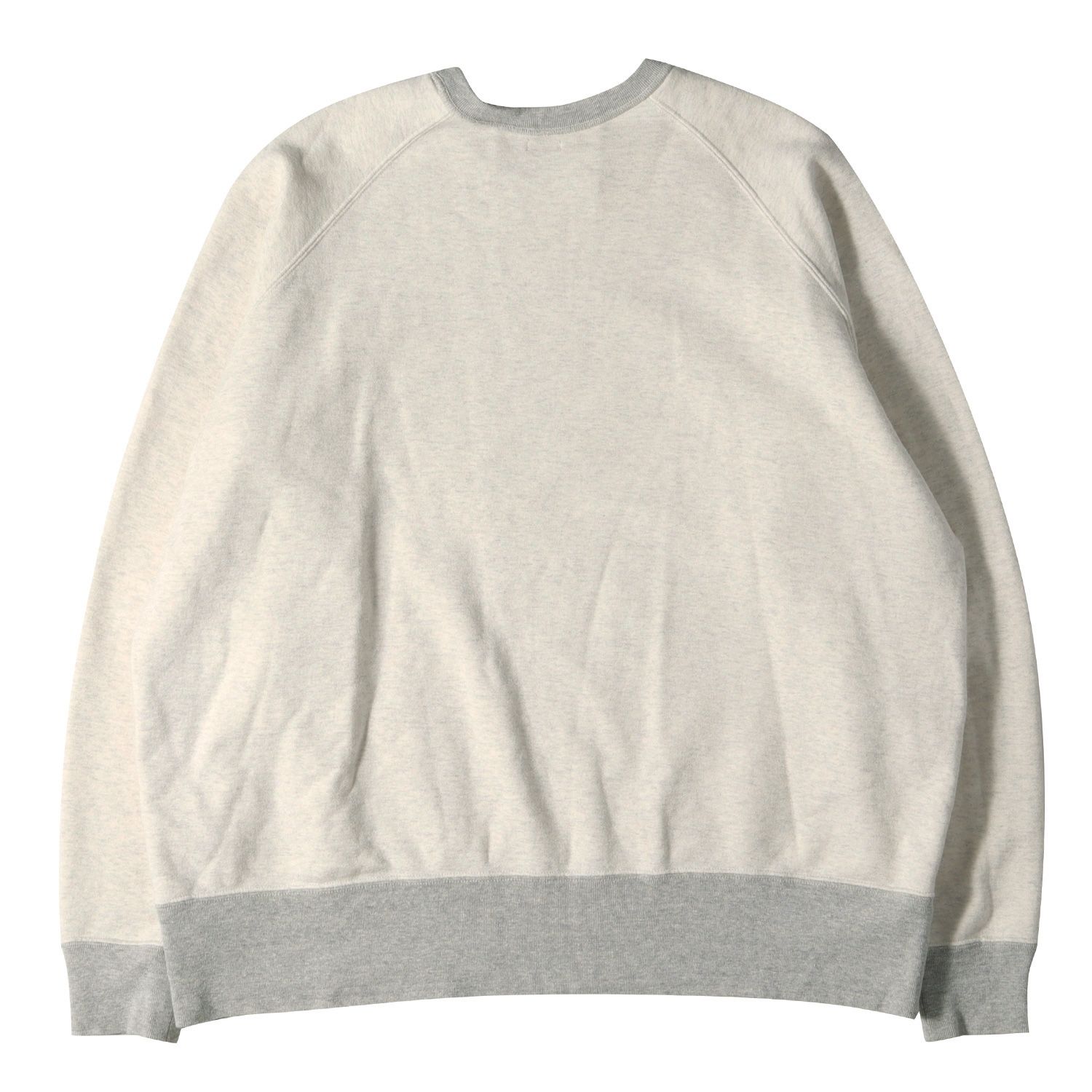美品 A.PRESSE アプレッセ ツートーン ラグランスリーブ スウェット 