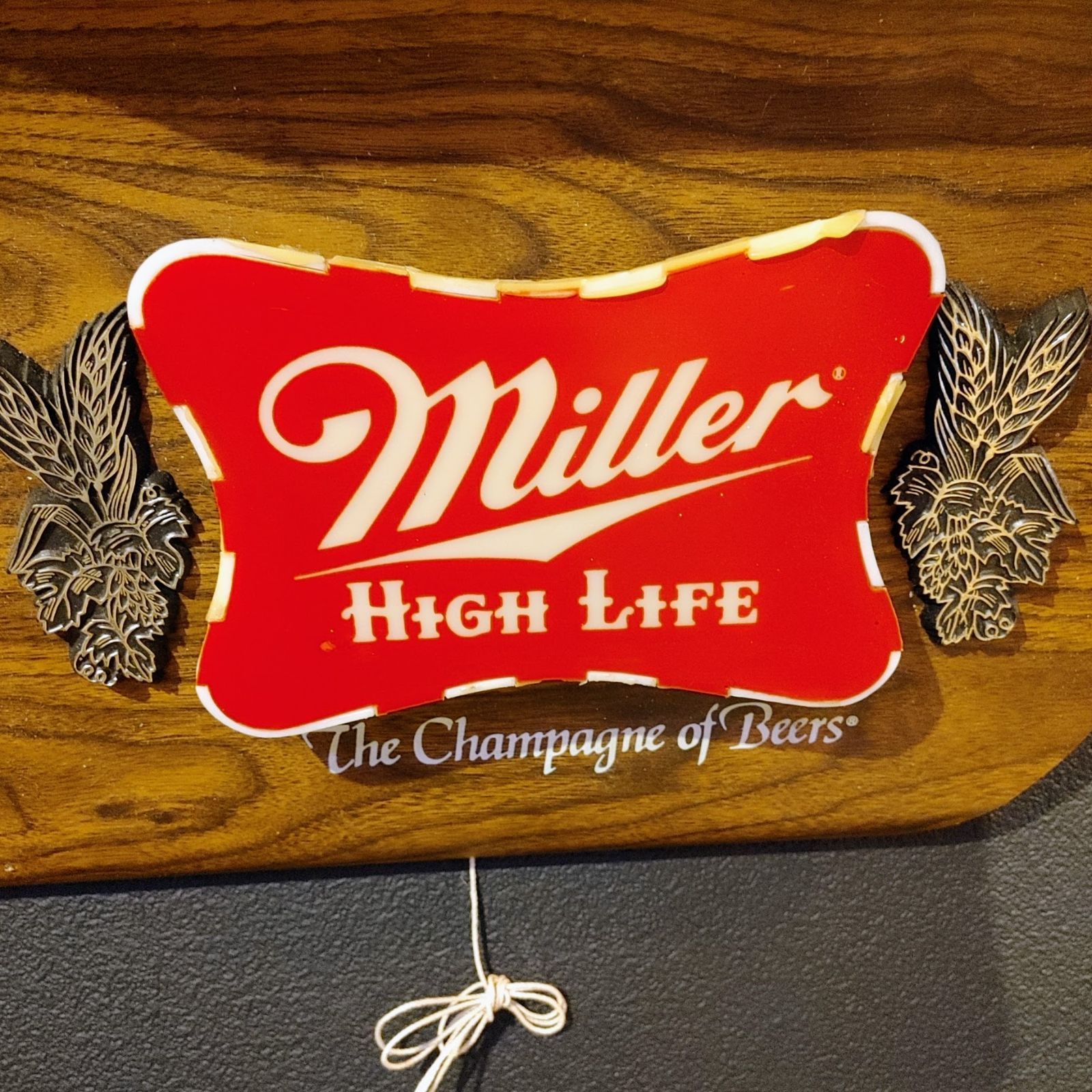 ☆早い者勝ち☆ MILLER HIGH LIFE BEER ビール ビンテージ - SK OLDIES