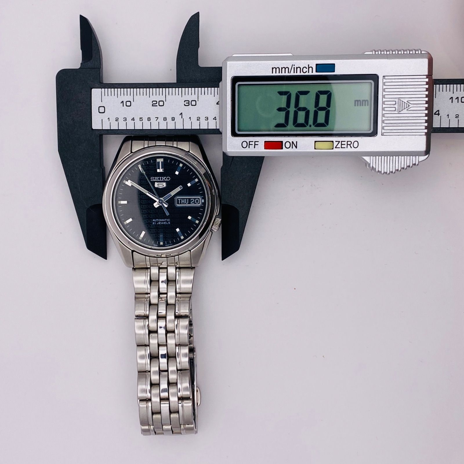 T153）希少 良品 稼動品 機械式自動巻き SEIKO セイコー 5 ファイブ 