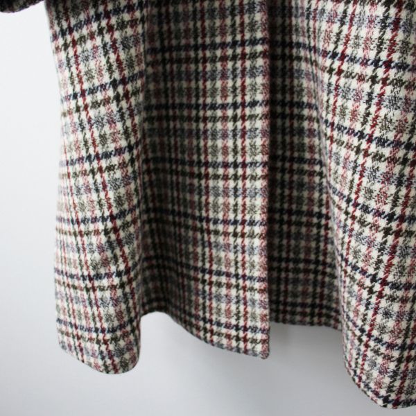 美品 2022AW Lois CRAYON ロイスクレヨン 受注コート ファーケープ付き