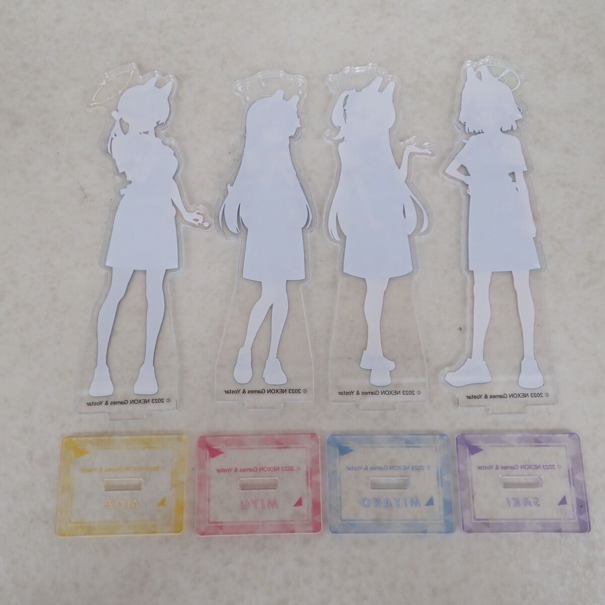 ブルーアーカイブ アクリルスタンド ローソンコラボ ラビット