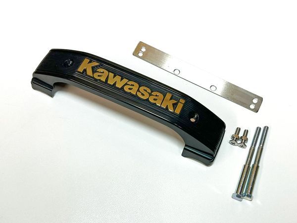 ゼファー400/χ/750 カワサキ純正 三又エンブレム 取付セット フォーク
