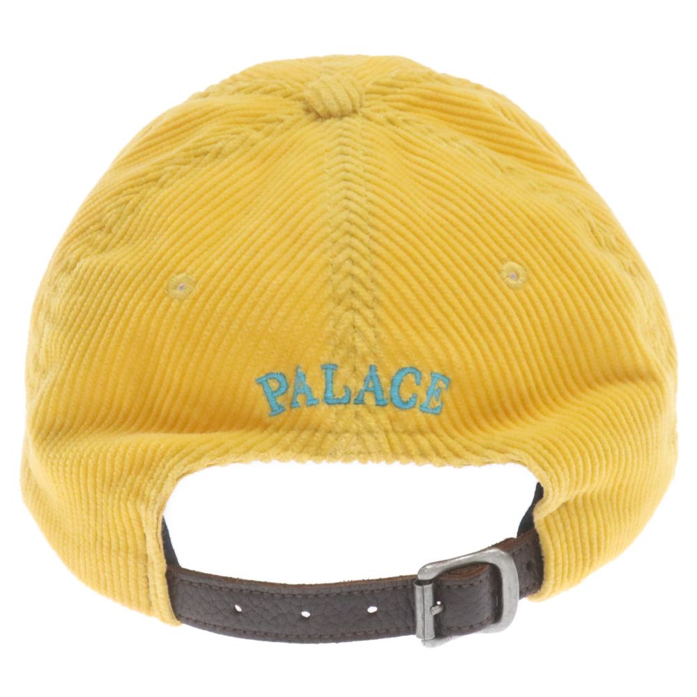 Palace Skateboards (パレススケートボーズ) 18AW ×POLO RALPH LAUREN CORDUROY CLASSIC POLO CAP ポロラルフローレン コーデュロイクラシックポロキャップ イエロー/ブラック