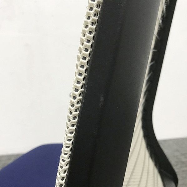 シンクチェア 3Dニット ブラックフレーム オフィスチェア 肘付 steelcase スチールケース ココナッツ インクブルー MARWIL-DEMENAGEMENTS_CH