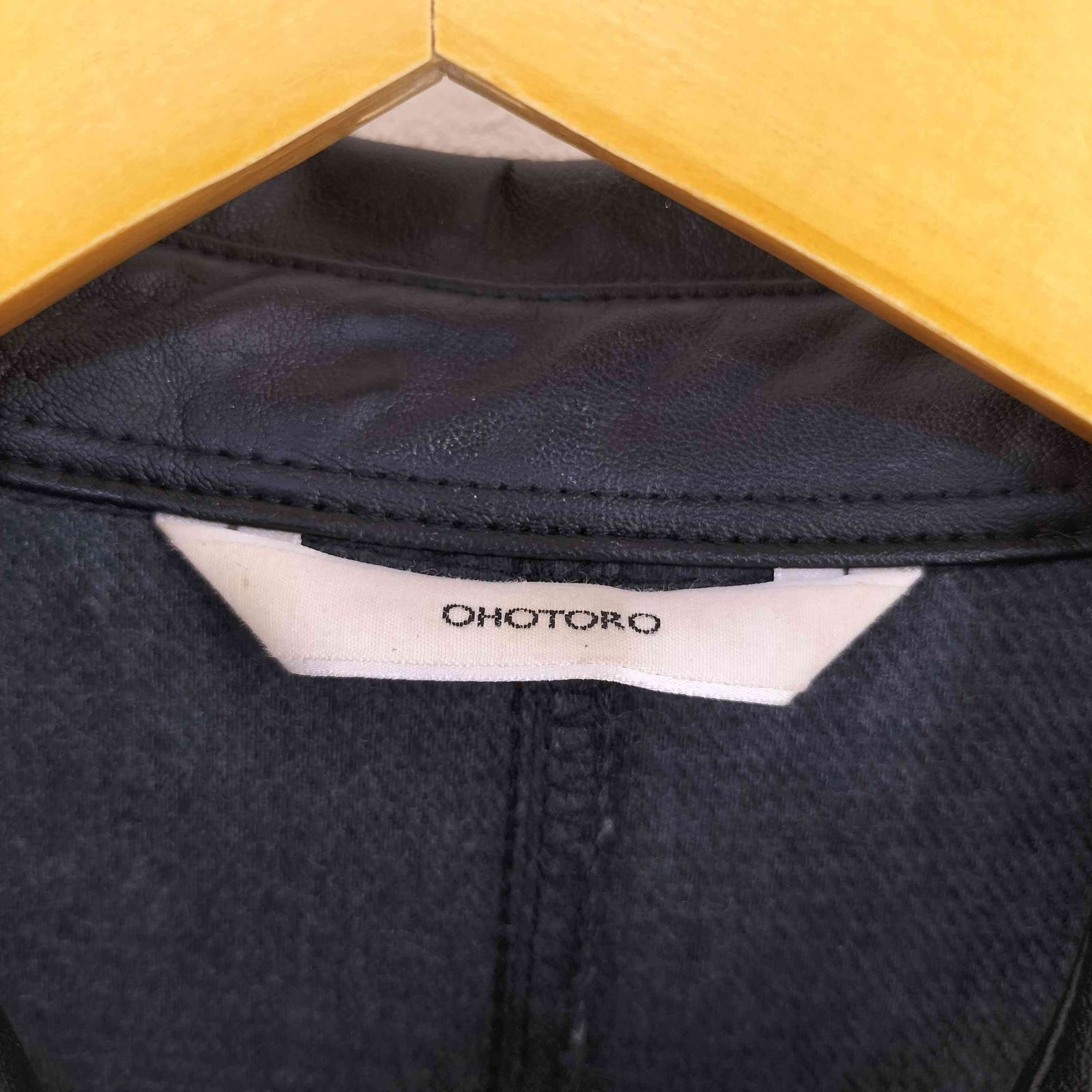 オオトロ OHOTORO Leather Shirt Jacket レディース FREE - メルカリ