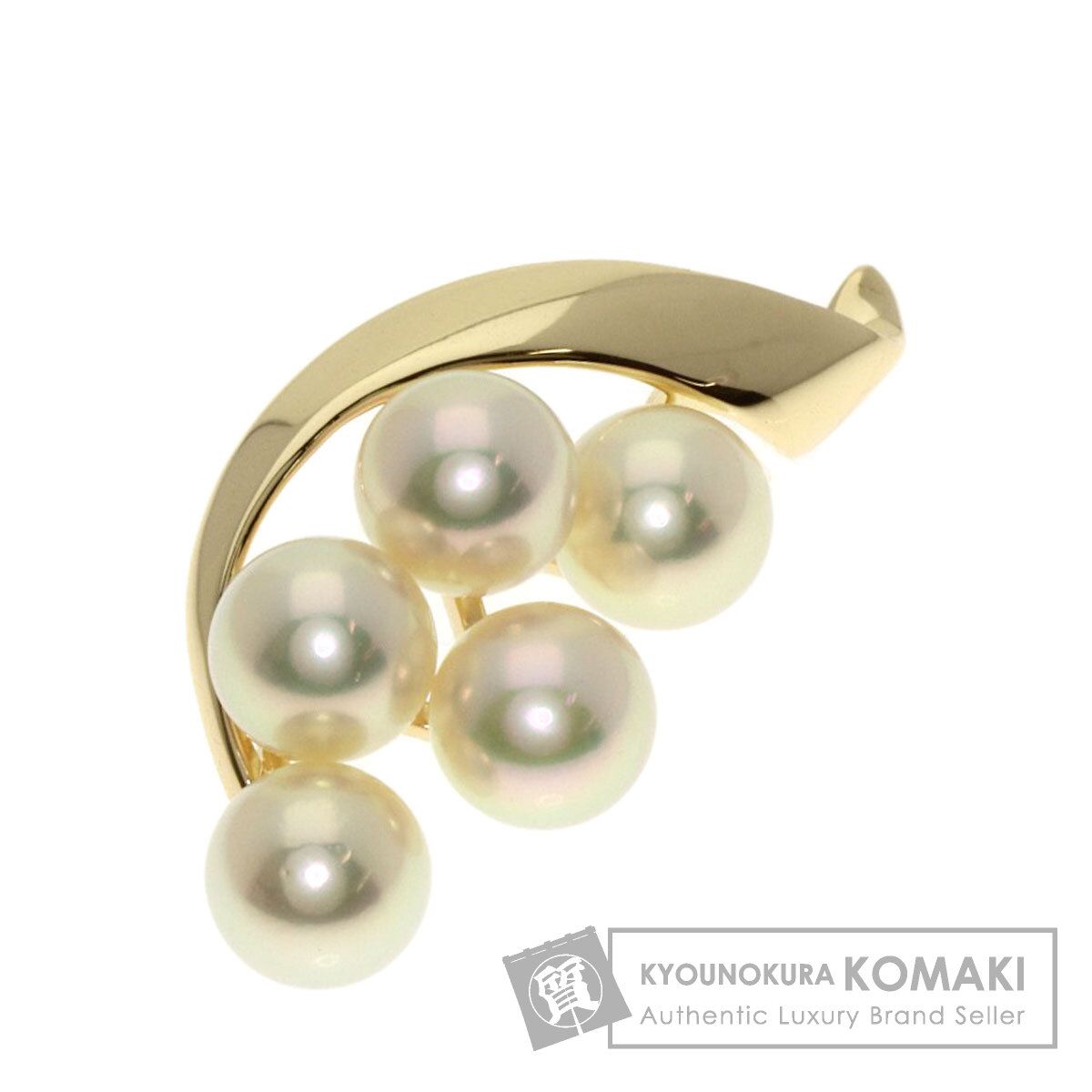 MIKIMOTO ミキモト パール 真珠 ペンダントトップ K14YG レディース  