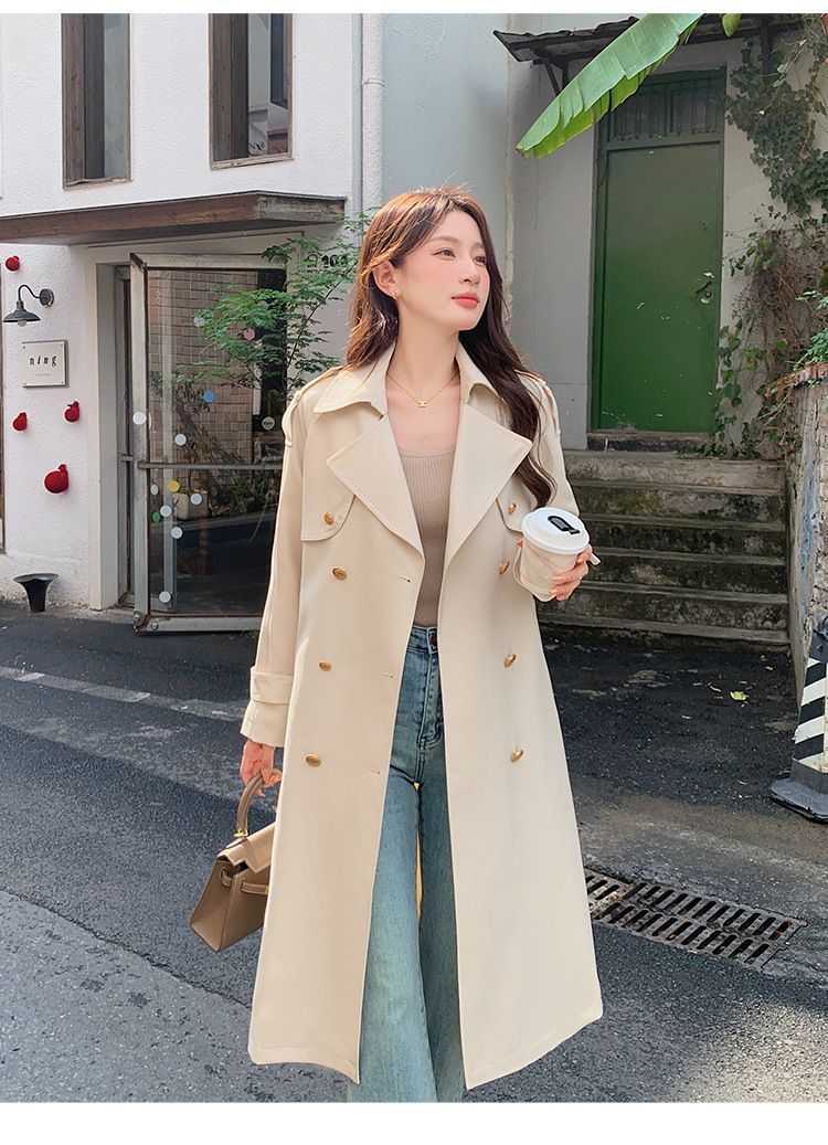 トレンチコート レディース ロングコート スプリングコートトレンチ コート アウター 通勤 春 秋服 30代 40代 通勤 スプリングコート レディース トレンチコート ロング コート ロング