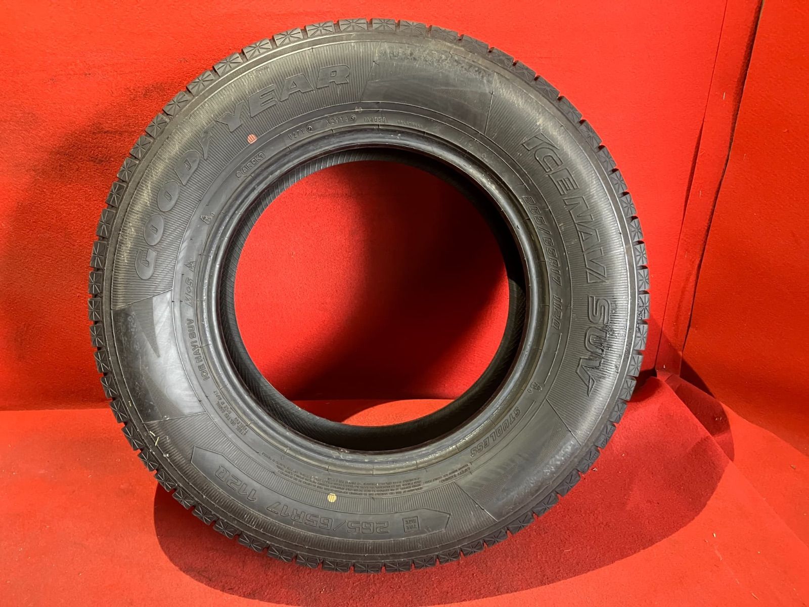 ぜひ当店へようこそ！ スタッドレスタイヤ 265|65R17 GOODYEAR ICE NAVI SUV 4本SET 必要な