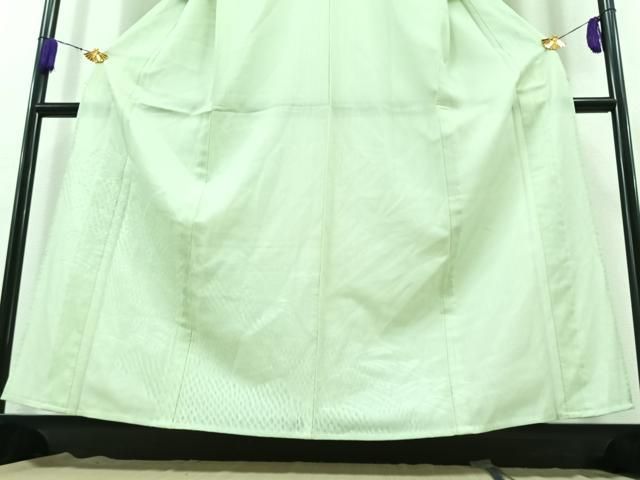 平和屋着物▽訪問着 無双 紗袷 紗×絽 立波文 正絹 逸品 AABB5238jh